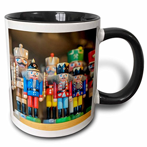 Tasses En Porcelaine Aquarelle Tasses À Café 330Ml, Marché De Noël Des Casse-Noisettes En Bois De Mayence, Allemagne Tasse À Café En Porcelaine Avec Poignée Pour Anniversaire Amies Collègue