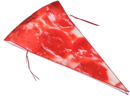 FOMIYES Funny Adult Pizza Slice Costume for Halloween Parties Realistic Detailed Craftsmanship Humorous Food Themed Cosplay Outfit Easy to Clean and Reuse Unisex for Men and Women