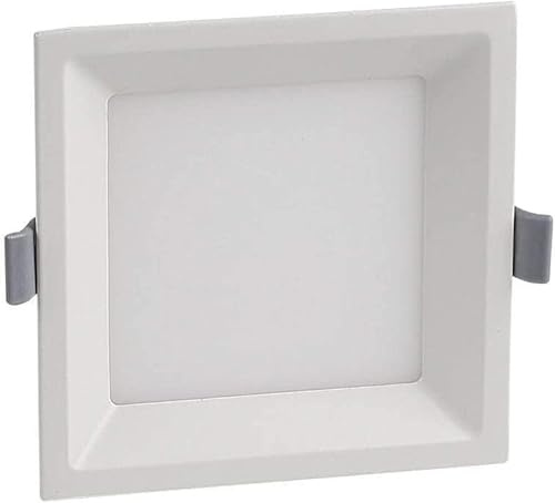 Lámpara de Techo empotrada Moderna de 12 W, anslumbrante, LED P44, Foco para baño, Cocina y Sala de Estar.