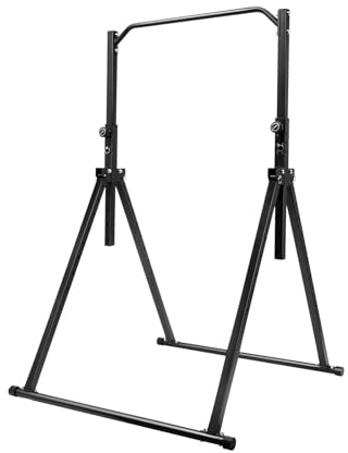 Einziehbare Klimmzugstange, Klappbare Power Tower-Barren, Indoor-Klimmzugstange, Multifunktionales Trainingsgerät, Belastbarkeit 200 kg, Geeignet Wohn- und Schlafzimmer, Fitnessstudios, Sportzentren