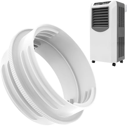 Zahoken Adattatore per Tubo di Scarico AC da Finestra - Giunto universale resistente al calore,Connettore per tubo climatizzatore - Per Tubi Di Scarico Da 13 E 15 Cm Per Condizionatori Portatili Da