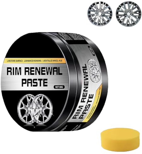 Pâte de rénovation de jantes,pâte d'entretien et de restauration des roues (1 Pcs)