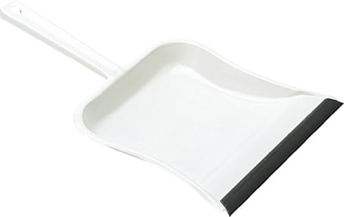 Nölle 455700 Kehrschaufel aus Edelstahl mit Gummilippe