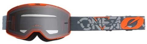 O'NEAL B-20 Brille STRAIN Blau/Neongelb/Grau - Grau