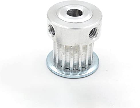 15 tänder HTD 3M timing remskiva, borrning 4 mm 5 mm 6,35 mm 8 mm, för bredd 9/10/15 mm 3M kambälte, HTD3M remskiva 15 tänder 15 T (storlek: borrning 6,35 mm, bredd: För bältesbredd 15 mm)
