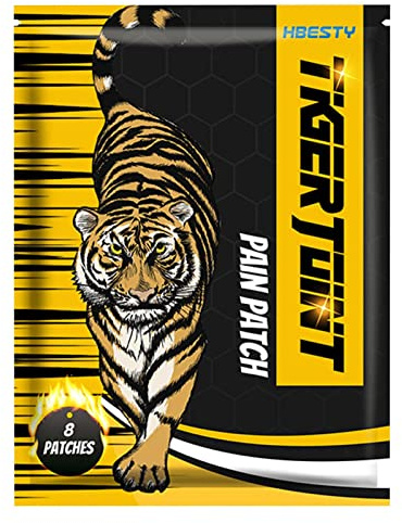 8 parches de alivio del dolor de espalda, resistentes al agua, para hombros, cuello, lumbares y rodillas, para aliviar el dolor muscular, artritis cómoda