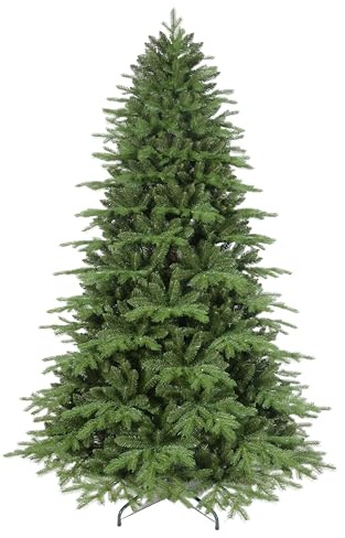Bellapianta Albero di Natale 180cm Super Folto Realistico Real Touch, Albero di Natale 180 Premium in PE/PVC Verde con Borsa Porta Albero, Guanti e Sacchetto