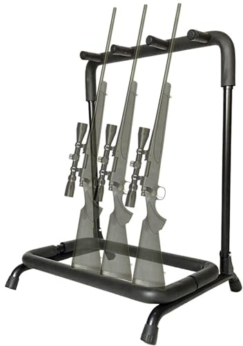 OVARIA Vertikaler Gewehrständerhalter, Gitarrenständer mit Schwamm, zuverlässige Pufferung, Stabiler Waffenschaft, Langwaffenständer for die meisten Karabiner und Gewehre