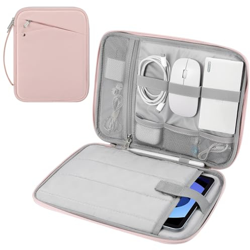 MoKo Tablet Tasche 9-11 Zoll mit Griff Gepolstert, Organizer Sleeve