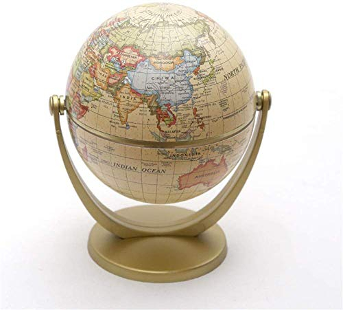 12 cm Globus Desktop Bildung Geographische Interaktive Welt Globen Innendekorationen Handwerk Ornamente kreatives Geschenk