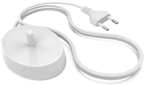 YAODHAOD Ladegerät Ersatz für Braun Oral B Elektrische Zahnbürsten, 3757 Ladekabel für Oral B Genius 8500/8900/9000N, Smart 4 4500/5 5000N/ 6 6000N Ladegeräte, Pro 600/750/2500, iO4 iO5 iO6