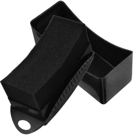 PAMINGONO Polierpad Mit Einzigartigem Monddesign Auto-wachsapplikator Für Reifenpflege Multifunktionale Reinigungspads Mit Abdeckung Für Schonende Fahrzeugpflege