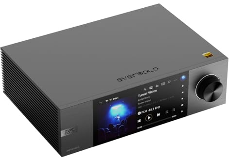 EVERSOLO DMP-A6 Gen 2 Hi-Fi Music Streamer, Wireless Digital Music Player, DAC, Music Service&Streaming Qobuz, Tidal&More, DSD512, EOS Audio Engineer, Native Multi-Channel DSD, Exclusive App