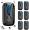 Ultrasonic Pest Repeller, 6 Pack Upgraded Version Mosquito Repellent Plug in, Indoor Ultrasonic Insect & Pest Control for Roach, Rodent, Mouse, Bugs, Mosquito, Mice, Spider, Housefly, Ant (Black)