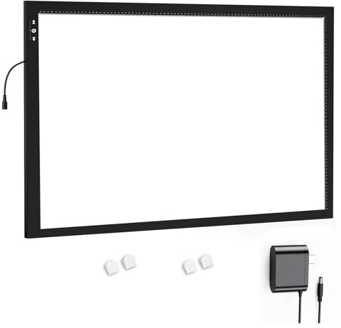 Almohadilla luminosa LED HSK A1 con brillo regulable | Para tatuajes, bocetos, animación y pintura de diamantes