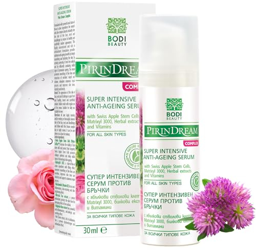 BODI BEAUTY Pirin Dream Complex – Siero antirughe, super intenso, crema per gli occhi contro rughe, occhiaie, siero viso e siero per gli occhi, siero per la cura degli occhi e la cura del viso, 30 ml