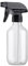 KREMORV Plastic Spray Bottles Clear and Brown Refillable Container Empty Spray Bottle 10oz/300ml Stream and Adjustable Head Sprayer for Cleaning Products, Plants, Pet, Hair