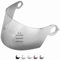 Everalo Visiera Compatibile con Suomy Apex - Extreme - Spec 1r - Excel - Visiera Suomy Extreme Casco Compatibile (Argento Specchio)