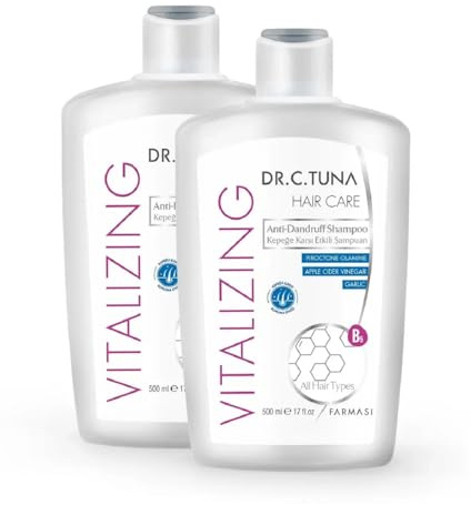 2x Farmasi Dr. C. Tuna Vitalizing hair care anti-dandruff schampo 500 ml