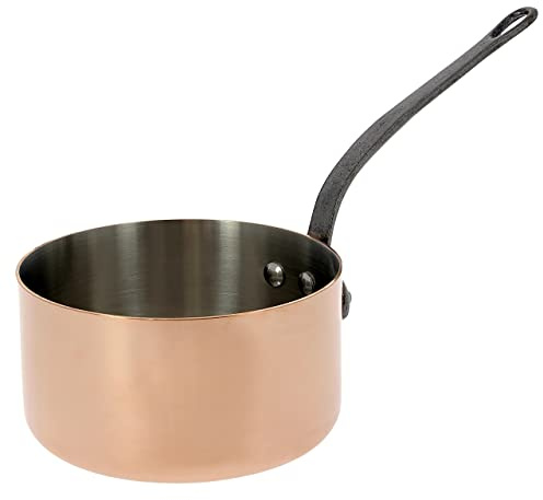De Buyer 'Inocuivre First Classe'Kochtopf, Kupfer, Edelstahl, mit Schaft aus Stahl, Diamètre 20 cm