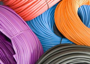 2mm Flexible PVC Sleeving Cable Wiring Harness Electrical Insulation Brown 10mtrs