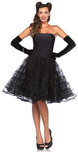 Leg Avenue Medium/Large Black Rockabilly Swing Dress