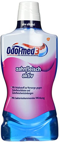 Odol-med 3 Zahnfleisch aktiv antibakterielle Mundspülung, 500 ml