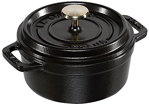 Staub Round Cocotte Pot 12 cm - Black