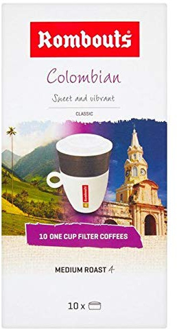 Rombouts Colombian One Cup Filters 10 per pack