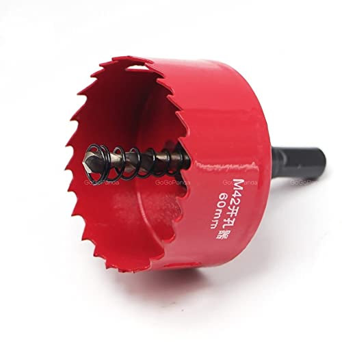 WJYXSH 16-200mm Holz-Lochsäge-Säge-Bit M42 BI-Metall-Lochschneider for Holz, Rohr, Kunststoff, Gipskörper Kreislöcher, Eisenaluminium, Trockenmauer (Hole Diameter : 150mm-1Piece)