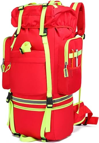 YUNYHAO Erste-Hilfe-Set-Trauma-Rucksack, Erste-Hilfe-Set, Wasserdichter Medizinischer Rucksack Mit Mehreren Taschen, Wildnis-Überlebensausrüstungstasche, Notfallrucksack Mit Großer Kapazität