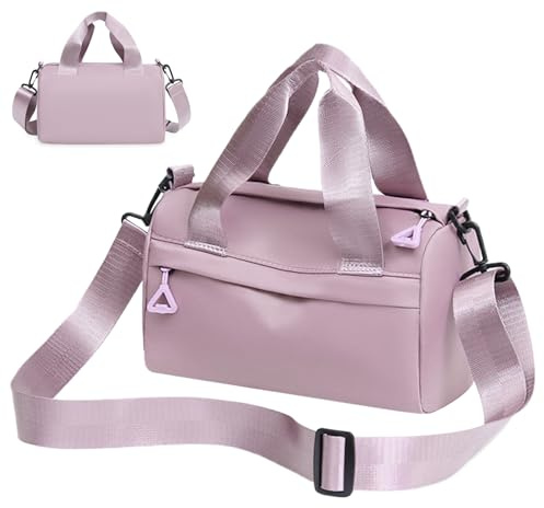 Bolsa de Lona Nylon para Gimnasia 9.5x4.7x5.5 Pulgadas con Correa Ajustable Hombro/Mano