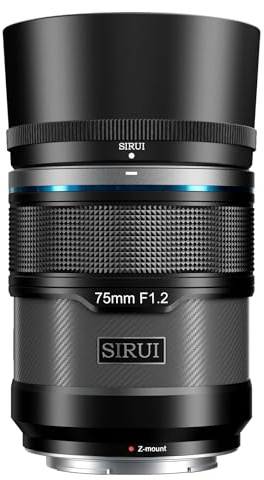 SIRUI Sniper 75mm F1.2 Grand Angle Autofocus APS-C Objectif pour Z30, Z50, Zfc (Monture Z, Noir)