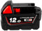 Baterías de 18 V, Compatible para Milwaukee. Baterías de Repuesto for Herramientas M18, M18B6, 18 V, XC, 12 Ah, 9 Ah, 48-11-1860(1PCS 12000mAh)