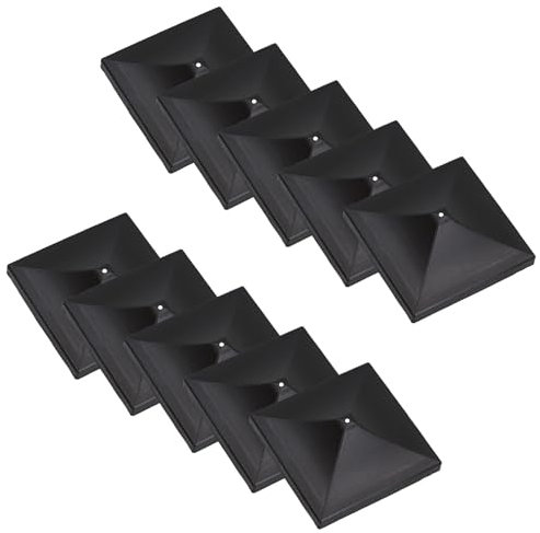 Plastic Fence Post Caps for Fence Posts 75mm x 75mm Protector Cover 10pc