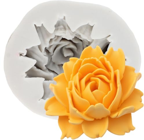 Sijiangmold Crisantemi, stampi in silicone, margherite, fiori, per decorazione di torte, cioccolato, cupcake, topper per caramelle, argilla polimerica