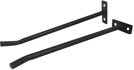 Yoga Ball Wall Stand-39x4x10 Cm Leichtes Sport Yogamall Racks | Praktische 2-Pack-Wandstabilitäts-Ballhalter, Sport-Fitnessstudios-Racks, Ausrüstungspeicher, 30 Kg Tragend Für Das -Fitnessstudio O
