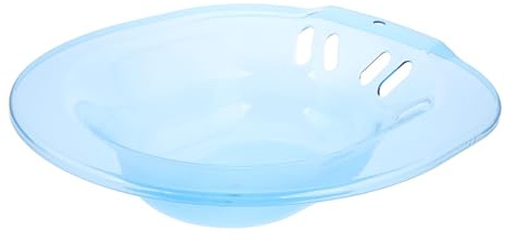WRITWAA Bacinella Sitz Bath per Donne in Gravidanza, Plastica Blu, Facile da Pulire, Uso Domestico e Ospedaliero, Sollievo per Emorroidi e Zone Sensibili
