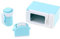 Kisangel 1 Satz Puppenhaus Babyspielzeug Kleinkind Mini Mikrowelle Spielzeugofen Mikrowelle Für Mikrowelle Puppenhauszubehör Plastik