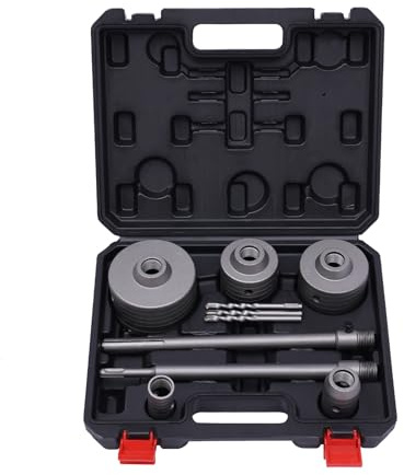 Beton Bohrkrone Hohlbohrkrone Set mit 2 Zentralbohrer, SDS Adapter, 300 mm SDS PLUS/MAX Bit Schaft, 30/40/68/80/100 mm Kernbohrer, Bohrkrone-Set für Mauerwerk und Beton