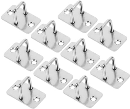 CLISPEED 10 Pcs Stainless Steel Cabinet Locks with Swing Hooks Electronic Lock System for Mailboxes Server Cabinets and Electric Scooter Storage Units