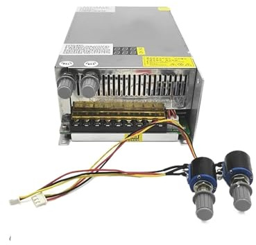 Adjustable DC Switching Power Supply 1000W Adjustable Transformer Adapter Switching AC To DC Converter 12V 24V 36V 48V 60V 80V 160V LED Driver Versatile and Efficient(0-160V 6.5A)