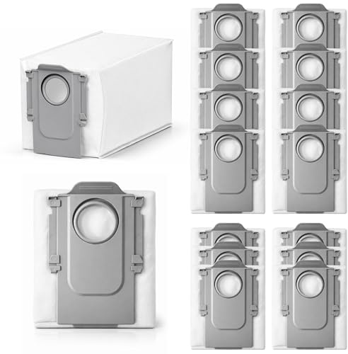 Dammpåse för Roborock QV 35A/QV 35S/Saros 10R/20, S8 MaxV Ultra, 16 st | Kompatibel Saros 10, Saros 20, Qrevo Master, Qrevo Curv, Qrevo S5V, Qrevo S, Qrevo Pro, Qrevo Slim, Qrevo Edge reservpåse