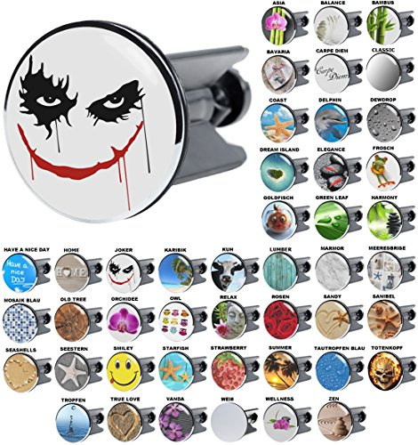 Sanilo Waschbeckenstöpsel Joker, viele schöne Stöpsel für das Waschbecken zur Auswahl, hochwertige Qualität