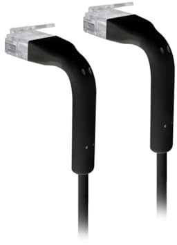 Ubiquiti U-CablE-PatcH-Rj45-BK-50 Cavo Di Rete Nero 0,1 M Cat6 (unifi Ethernet Patch Cable - Warranty: 24m)