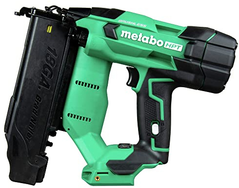 Metabo HPT 18V MultiVolt Cordless Brad Nailer | Tool Only, No Battery | Accepts 18 GA 5/8-Inch to 2-Inch Brad Nails | Brushless Motor | NT1850DFQ4