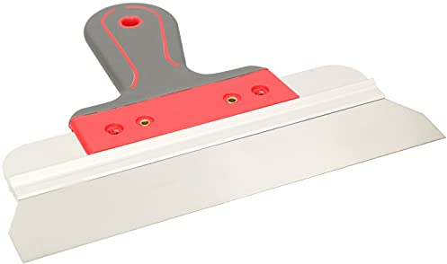 KOTARBAU® - Spatola per superfici in acciaio inox, 250 mm, per l'applicazione di stucco o intonaco
