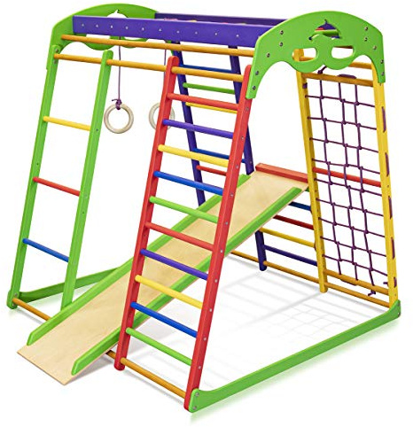 Sport & Spiel Kletterwand für Kinder »Unga« Baby, Spielecenter, Sprossenwand, EU-Warenlager, Zertifikat!