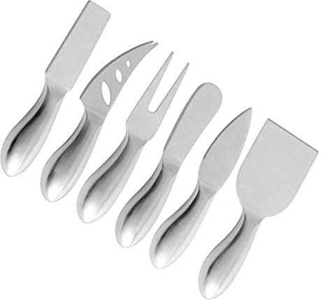 COLLBATH Tagliaburro e Coltelli Da Formaggio in Acciaio Inossidabile Utensili Da Cucina Ergonomici Facili Da Pulire e Conservare Per Uso Domestico e Ristoranti