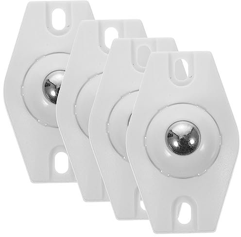 ULTECHNOVO 4 Piezas Polea Adhesiva Ruedas Autoadhesivas Para Caja De Ruedas Para Electrodomésticos Adhesivas Para Uso Cocina y Baño